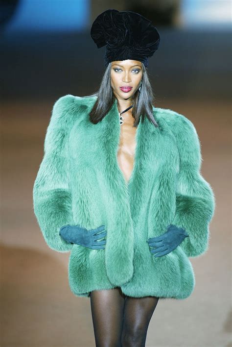 green fur ysl jacket|ysl leather coats.